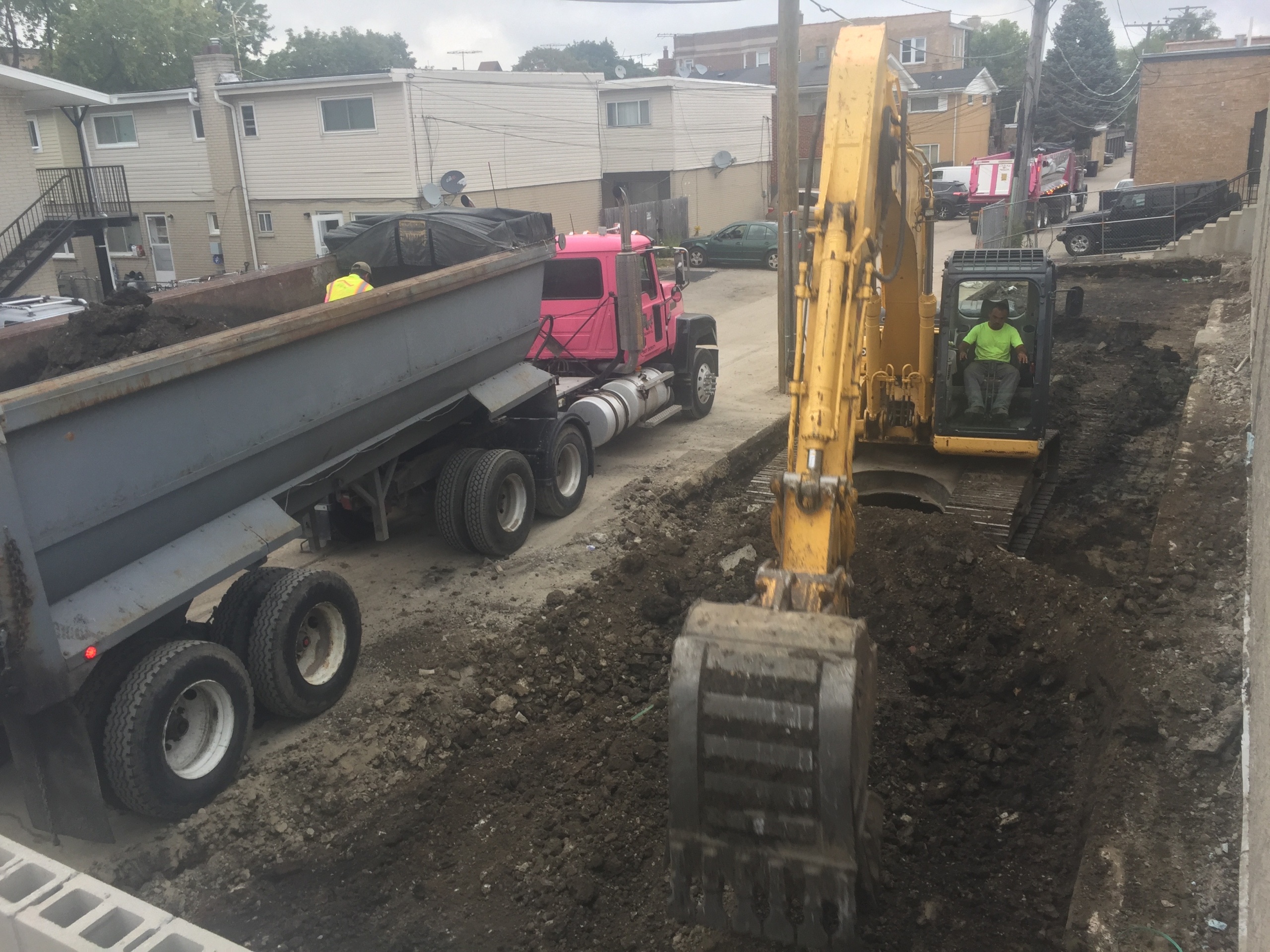 Excavating and New Asphalt Installation- Skokie, IL